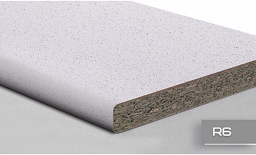 Стільниця LUXEFORM WS2006 Білий Кристал 2U R6 4200х800х28 мм вологост.