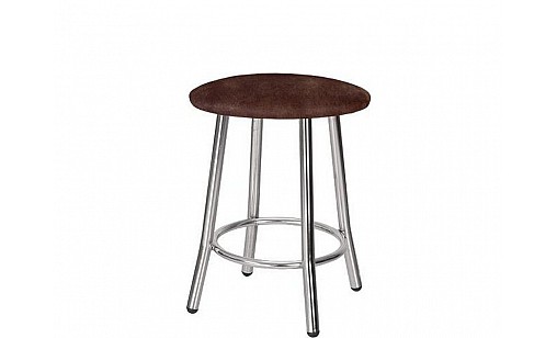 Табурет TEDDY chrome PL-06