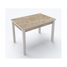 Стол обеденный MR 1100( 350 350)*750*770 белый/Дуб шервуд Стол обеденный MR 1100( 350 350)*750*770 белый/Дуб шервуд