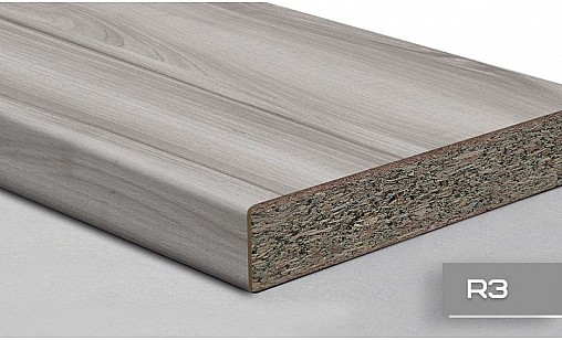 Стільниця LUXEFORM S498 Ешфорд 1U R3 4200х800х38 мм вологост.