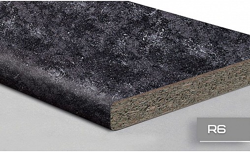 Стільниця LUXEFORM W311 Графіт 2U R6 4200х600х28 мм вологост.