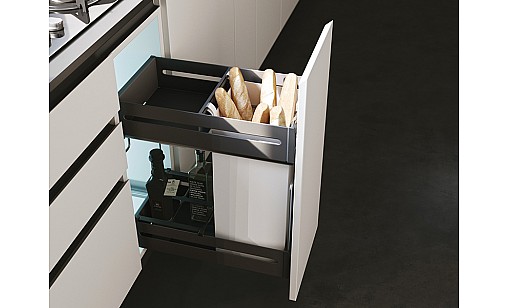 Карго 300/2 антрацит Quadra bread rack pull out Hettich Q-331NMH Siderplast