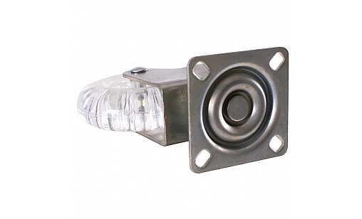 Ролик d-75 мм поліуретановий з пластиною ДС