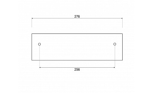 Ручка профільна UA 04/0256 WM Білий Матовий ДС