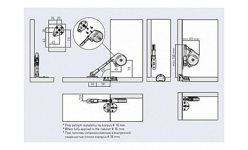 Ліфт маслянний нижній VIM (довге плече) PD-MDILIFT-P12-D GTV