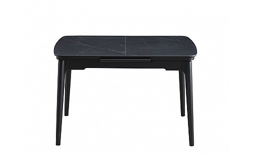 Стол обеденный Askold 1100(1400)*750*760 Shks Black Matt