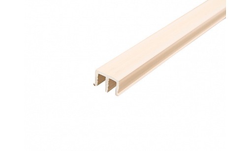 Профиль для стекла высокий Бук