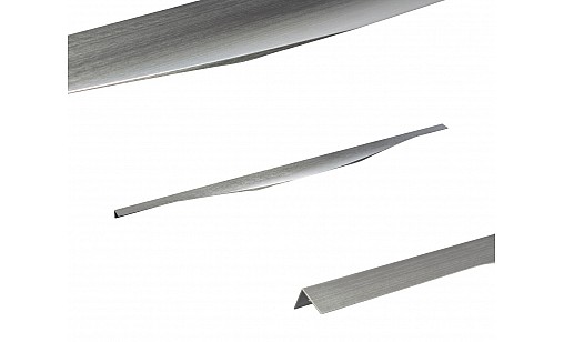 Ручка профільна UA 04/0540 G8 Нікель Сталевий ДС