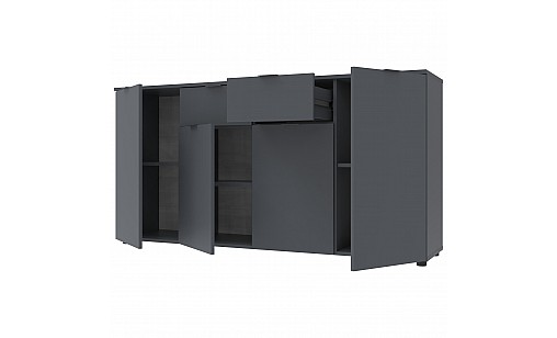 Комод ASTI-7 Графітовий