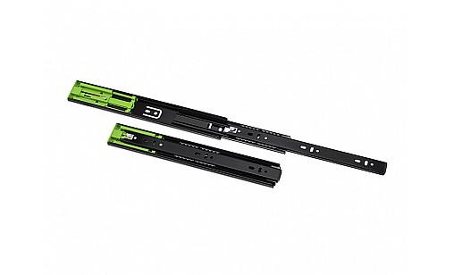 Направляюча телескопічна Push to open  L-300мм  Н-45мм Чорна ДС ПреміумЛайн