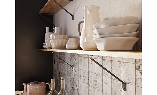 Полицетримач GALA Чорний Матовий PP-GALA-20M GTV Полицетримач GALA Чорний Матовий PP-GALA-20M GTV