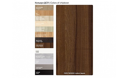 Стіл ALLER BLACK (18) 1100*700*750 Горіх Тіеполо НС