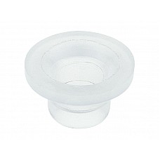 Втулка для гвинтового кріплення скла 6х5,5 мм пластик прозора 110-02-14-300