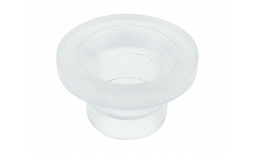 Втулка для гвинтового кріплення скла 6х5,5 мм пластик прозора 110-02-14-300