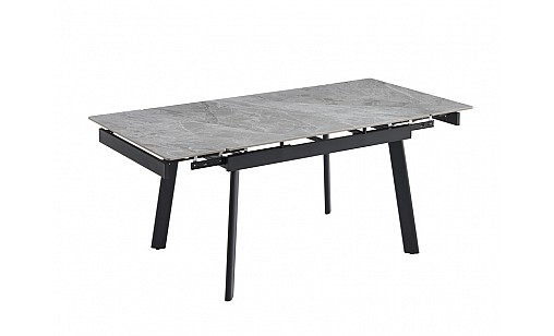 Стіл обідній Velvet 1200(1800)*900*760 Italy grey Glossy