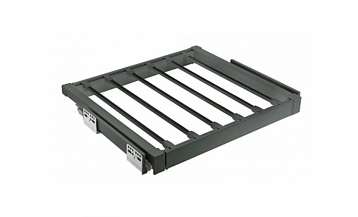 Вішак для брюк з дотягом ELITE 600 мм графіт WG-WSPOD60-60 GTV