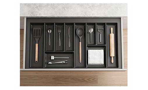 Лоток для кухонних приладів MAX  900 мм 790-850x490 графіт TE36.0124.05.007 Rejs