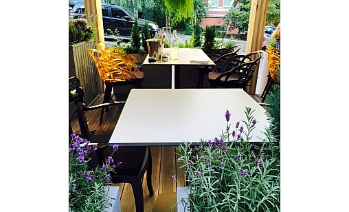 Компакт-плита FunderMax 0074 FH Pastel Grey / черное ядро 2040х640х12 мм