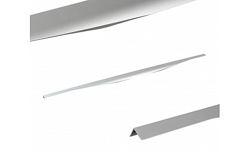 Ручка профільна UA 04/0980 G6 Хром Матовий ДС