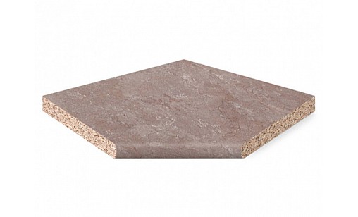 Кутовий елемент LUXEFORM S055/L Травертин Класичний 1U R6 900х900х28 мм Кутовий елемент LUXEFORM S055/L Травертин Класичний 1U R6 900х900х28 мм