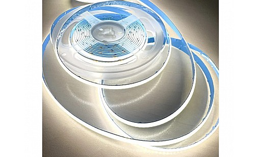 Стрічка світлодіодна 12V COB-400-10W IP20 5 мм нейтральний білий