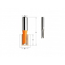 Фреза НМ D=5 I=12 L=50,8 S=8 (911.050.11) СМТ Фреза НМ D=5 I=12 L=50,8 S=8 (911.050.11) СМТ