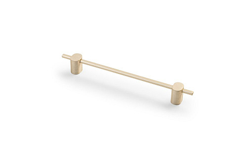 Ручка STRAW 160 мм Структурне світле золото UA-STRAW-160-22 GTV