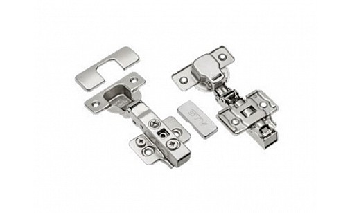 Завiс накладний з дотягом з 3D регулювання ZM-ECHC09-3DBEO GTV