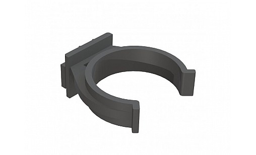 Клипса к пластиковому и алюминиевому цоколю черная 104-93-05-302