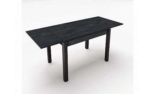 Стол обеденный MR 1100( 350 350)*750*770 венге/Угольный камень Стол обеденный MR 1100( 350 350)*750*770 венге/Угольный камень