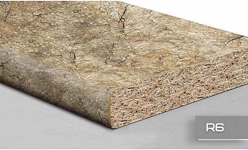 Стільниця LUXEFORM W576 Шерл 2U R6 3050х600х38 мм