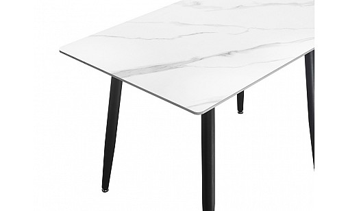 Стол обеденный Rikard 900*650*750 Snow stone Matt Стол обеденный Rikard 900*650*750 Snow stone Matt
