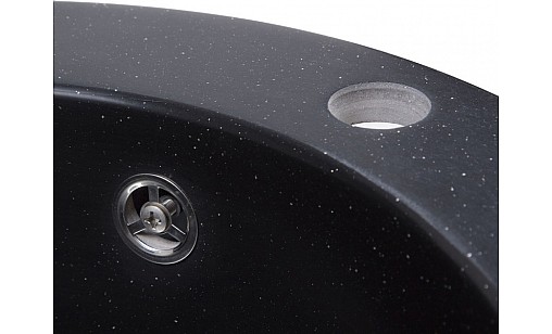 Мойка гранитная VENTOLUX FABIA D500x200 Черный