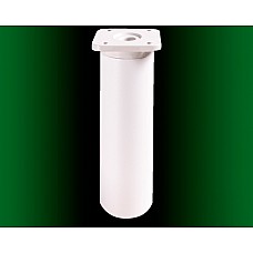 Нiжка кругла d=40мм Н=150мм Біла ДС