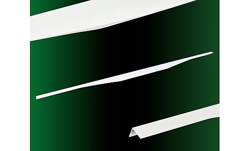 Ручка профільна UA 04/1180 WM Білий Матовий ДС