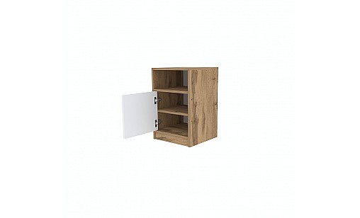 Тумба офісна Rita Дуб Тахо/Білий Німфея Альба