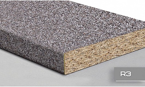 Стільниця LUXEFORM L914 Гранiт Бежевий 1U R3 3050х800х38 мм