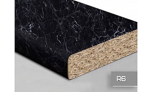 Стільниця Чорний мармур L014 4,20*600*28 1U R6 LUXEFORM