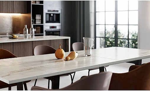Стільниця LUXEFORM L154 Мармур Астурія 1U R6 4200х900х38 мм
