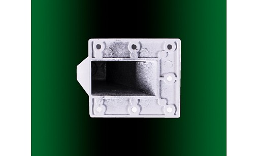 Нiжка регульована похила h-90мм Біла ДС Нiжка регульована похила h-90мм Біла ДС