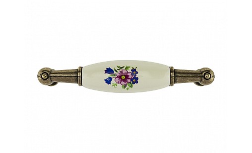 Ручка DP 211/96 G4 Бронза Стара/MLK1 Рожева квітка ДС ОптимаЛайн