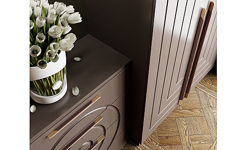 Ручка профільна DL 9389/352 ChSl/GMt Шампань Рифлений/Матове Золото ДС Ручка профільна DL 9389/352 ChSl/GMt Шампань Рифлений/Матове Золото ДС