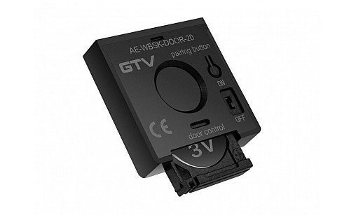Сенсорний вимикач на відкриття дверей SKY DOOR 12/24V, врізний, чорний AE-WBSK-DOOR-20 GTV