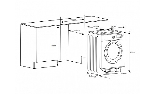 Стиральная машина без сушки INTERLINE WM 6120