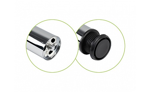 Опора H-710мм d-60мм Хром ДС СтандартЛайн Опора H-710мм d-60мм Хром ДС СтандартЛайн