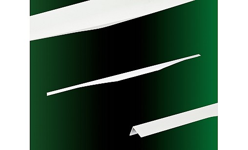 Ручка профільна UA 04/0780 WM Білий Матовий ДС