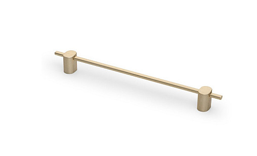 Ручка STRAW 192 мм Структурне світле золото A-STRAW-192-22 GTV