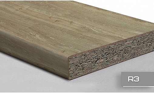 Стільниця LUXEFORM L153 Дуб Лестер 2U R3 4200х800х38 мм вологост.