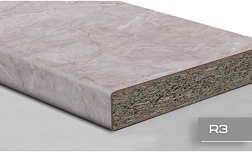 Стільниця LUXEFORM L213 Мармур Бежевий 1U R3 4200х900х38 мм вологост.