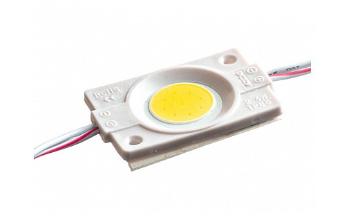 Модуль 2,4W DC12 1COB IP65 46 мм світлодіодний білий